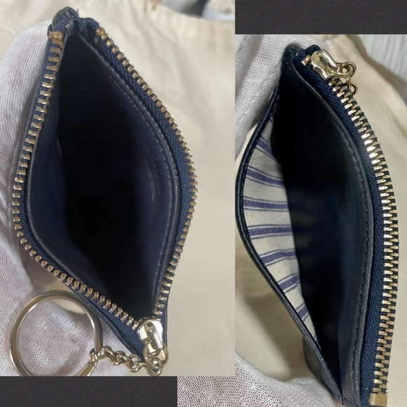 ❤️SOLD❤️Vintage Coach Navy Mini Skinny Case 6902 - Picture 7 of 9